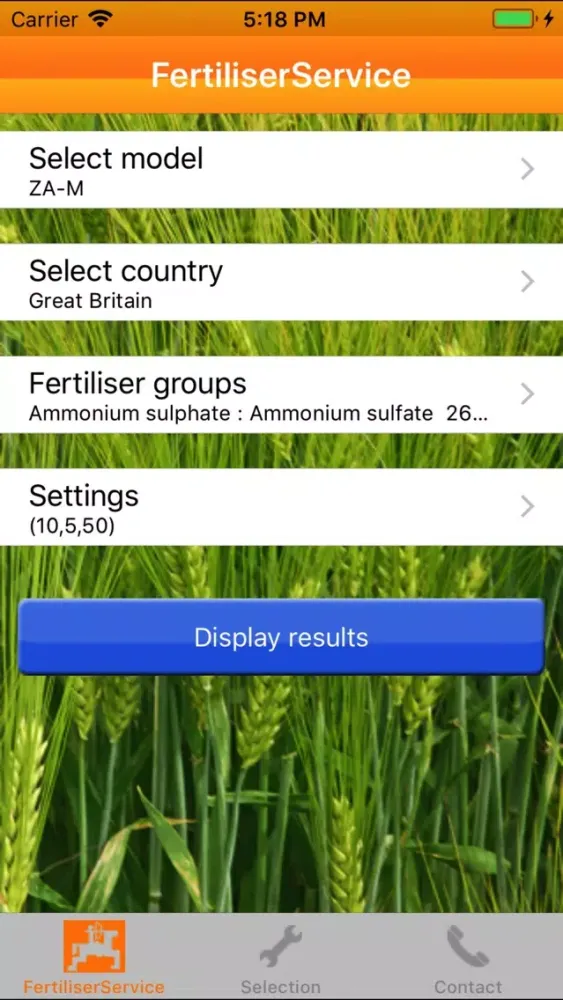 FertiliserService应用截图