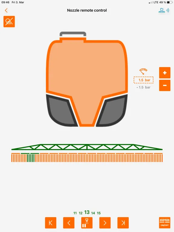 mySprayer iPad  Screenshots