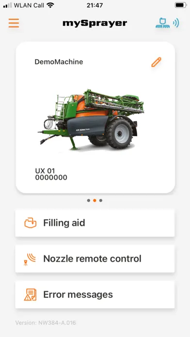 mySprayer Screenshots