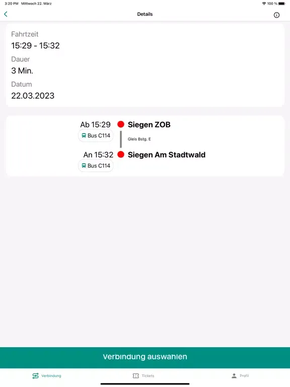 VWS Tickets iPad 应用截图