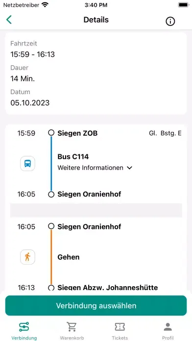 VWS Tickets应用截图