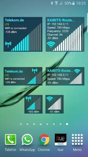 Captures d'écran de Network Signal Info Pro