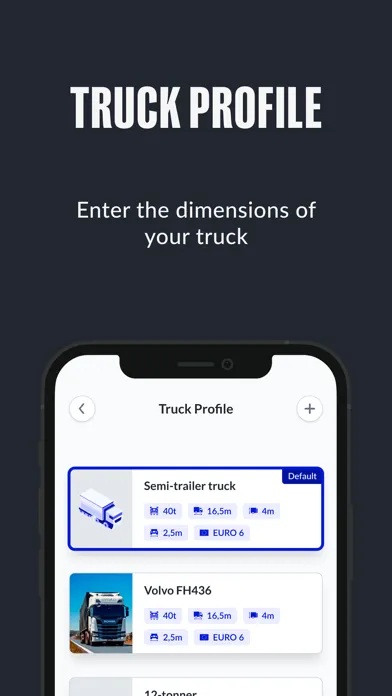 Скриншоты LKW.APP - Made for Truckers