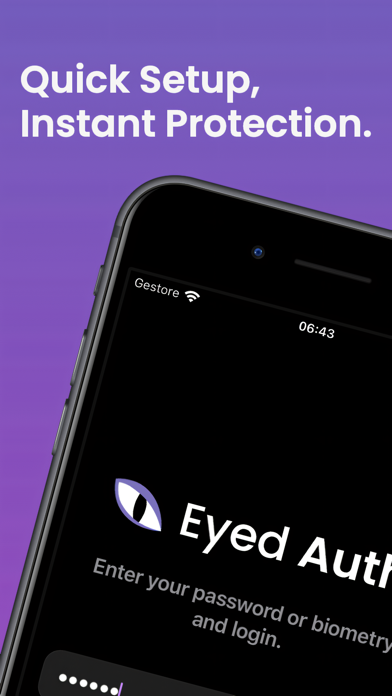Eyed Auth - Secure 2FA Screenshots