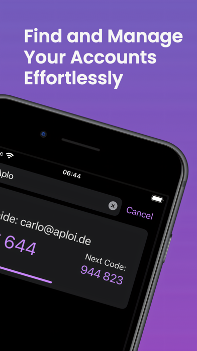 Eyed Auth - Secure 2FA Screenshots
