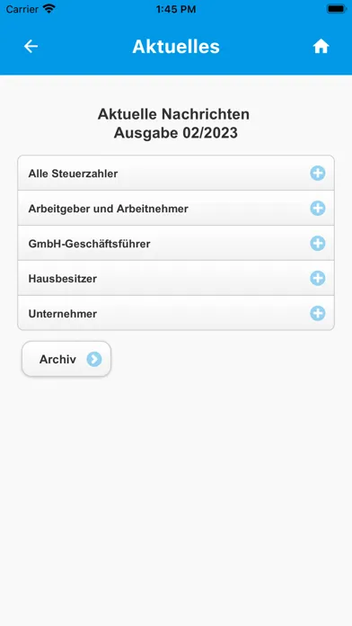 Aplus Steuerberater München سکرین شاٹس