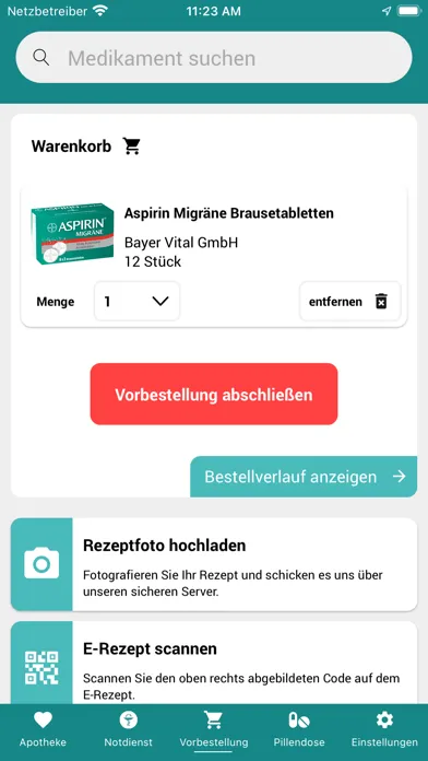 Zrzuty ekranu Raben-Apotheke, Sami Antabi