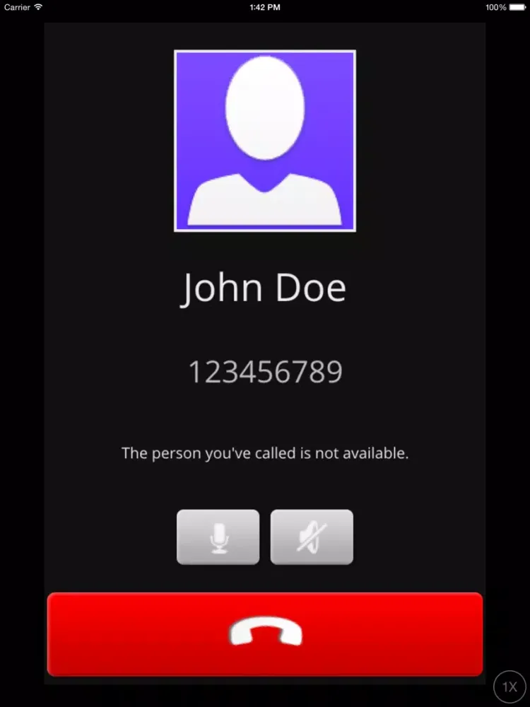 VIMAK AppCall iPad  স্ক্রিনশট