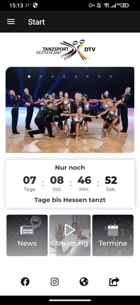 Tanzsport Deutschland Screenshots