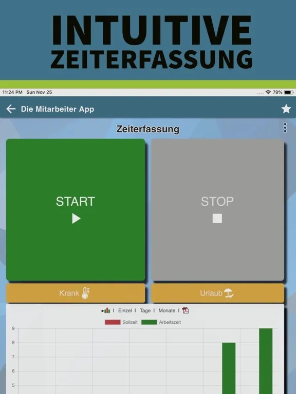 تصاویر Die Mitarbeiter App iPad 