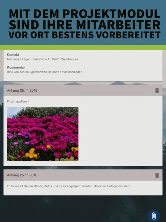 تصاویر Die Mitarbeiter App iPad 