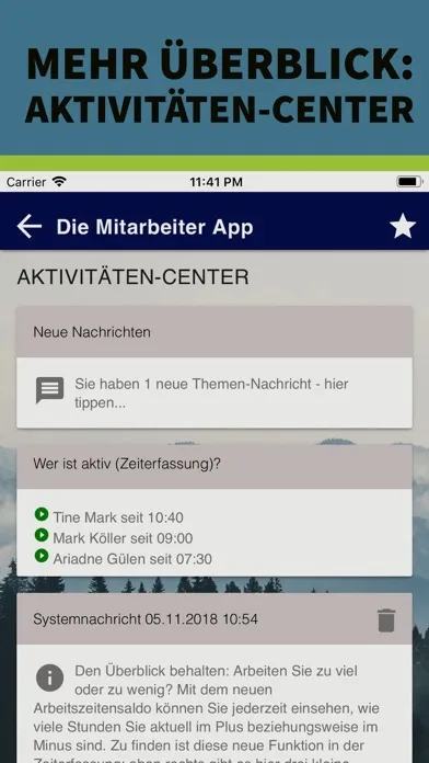 تصاویر Die Mitarbeiter App