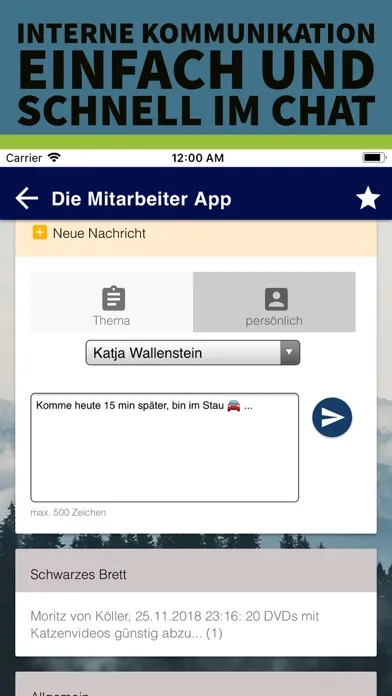 تصاویر Die Mitarbeiter App