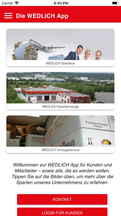 WEDLICH.App bewusst Gemeinsam スクリーンショット