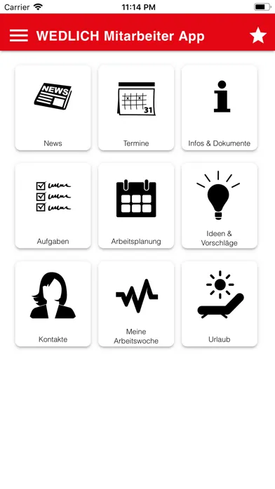 WEDLICH.App bewusst Gemeinsam スクリーンショット