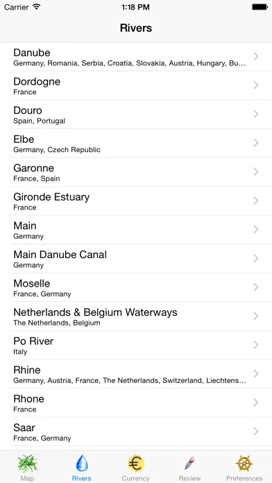 River Cruise Info Screenshots