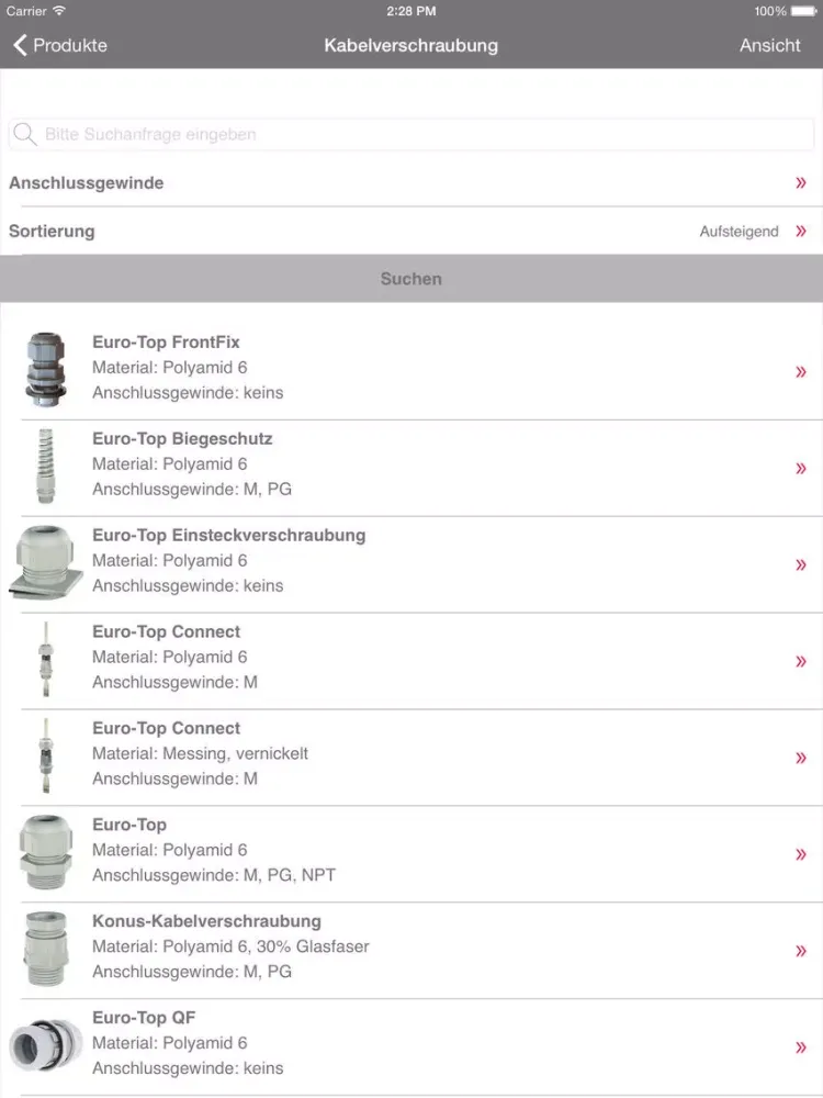 Zrzuty ekranu RST® iPad 