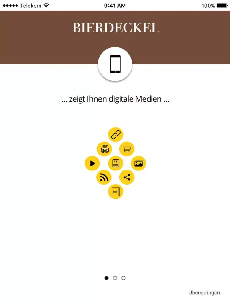 Скриншоты Bierdeckel AR iPad 