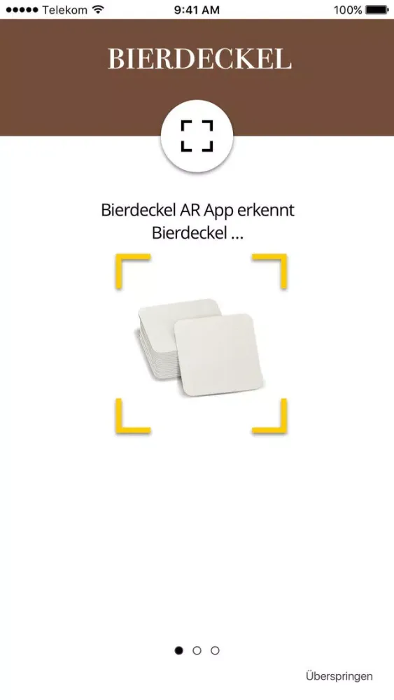 Скриншоты Bierdeckel AR