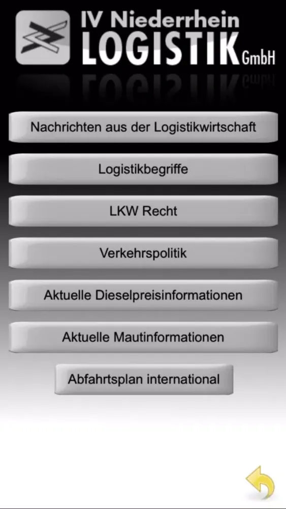 Zrzuty ekranu Niederrheinlogistik