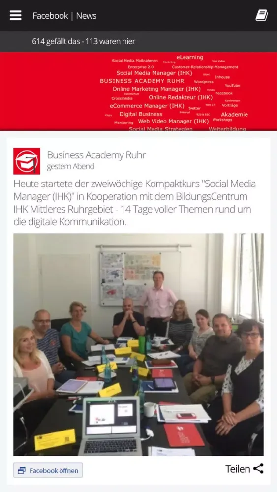 Captures d'écran de Steadynews - Social Media News