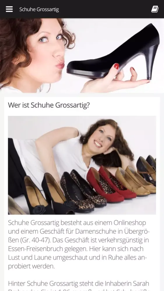 Schuhe Grossartig স্ক্রিনশট