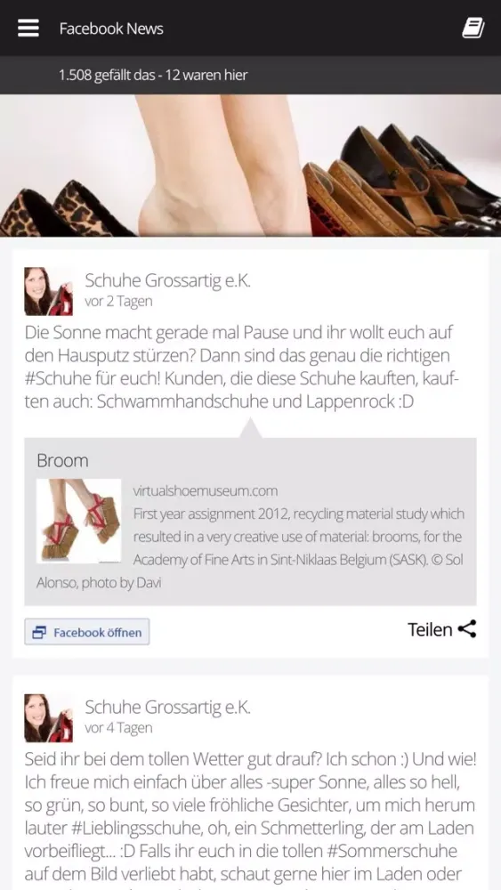 Schuhe Grossartig স্ক্রিনশট