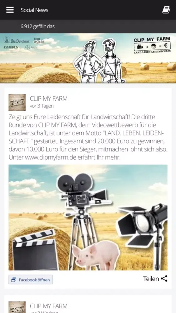 ภาพหน้าจอของ Clip my Farm