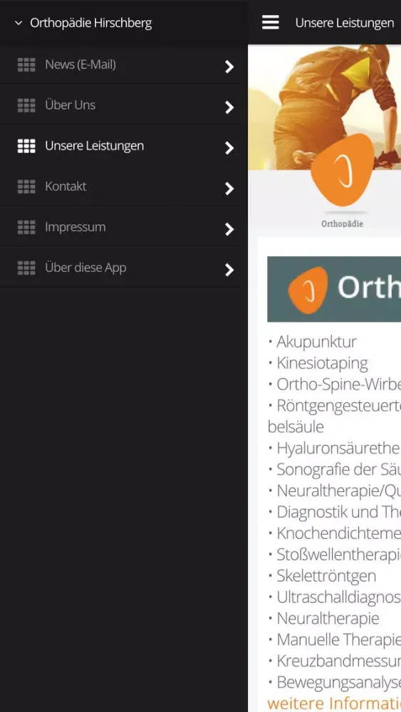 Orthopädie Hirschberg سکرین شاٹس