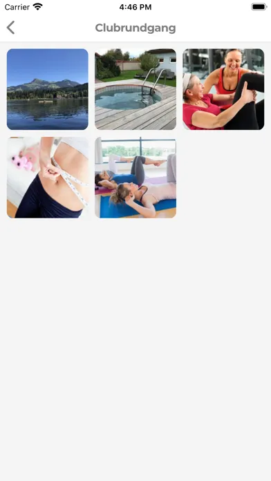 Capturas de tela do go fit
