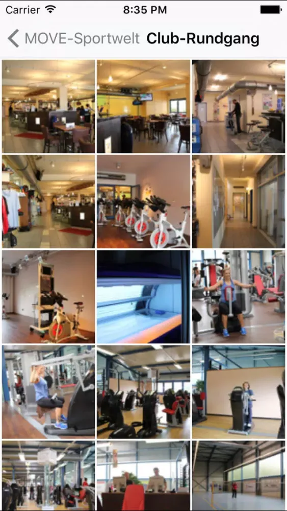 Ảnh chụp màn hình của MOVE-Sportwelt