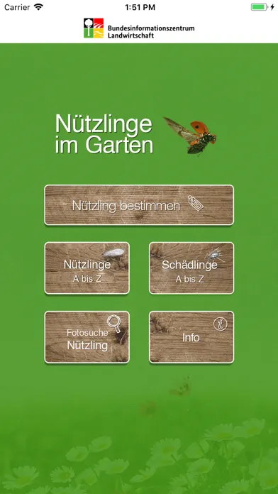 Nützlinge im Garten スクリーンショット