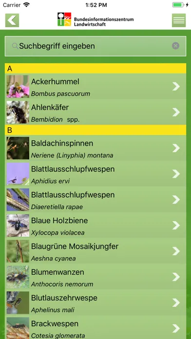 Nützlinge im Garten スクリーンショット