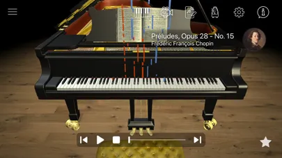 Zrzuty ekranu Visual Piano