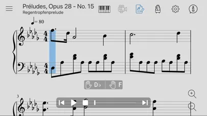 Zrzuty ekranu Visual Piano