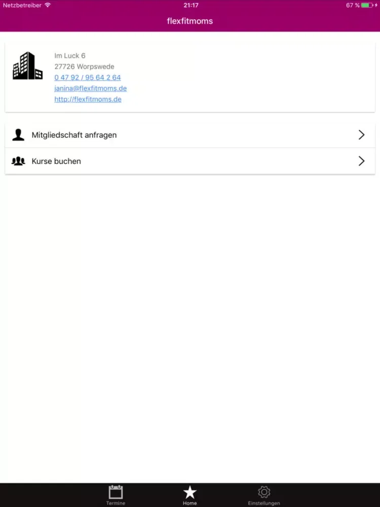 Flexfitmoms iPad 應用截圖