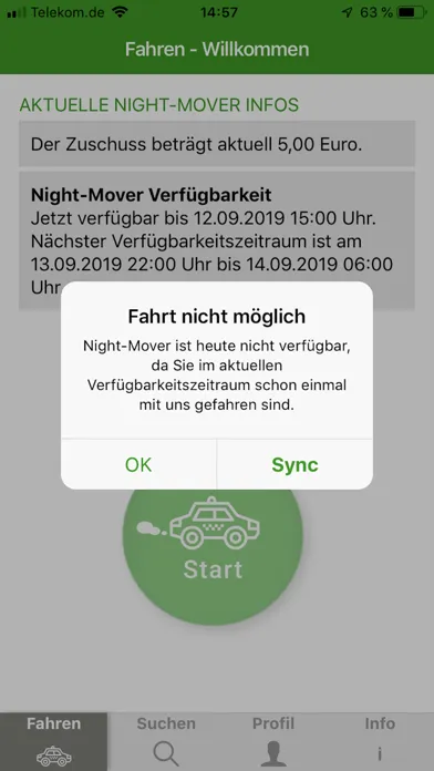Capturas de tela do Night-Mover Kreis Kleve