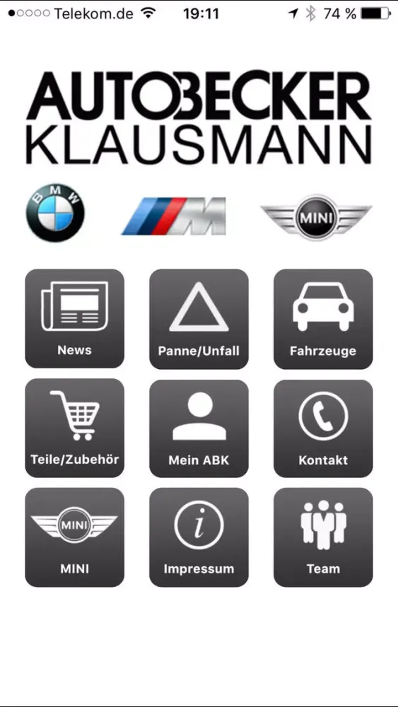 Auto Becker Klausmann سکرین شاٹس