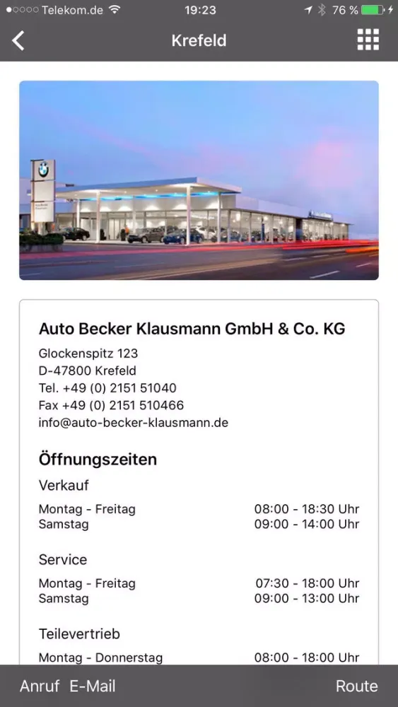Auto Becker Klausmann سکرین شاٹس