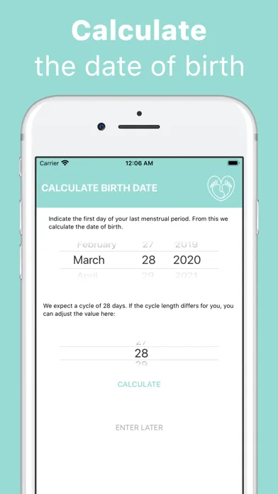 Pregnancy Week Tracker Screenshots