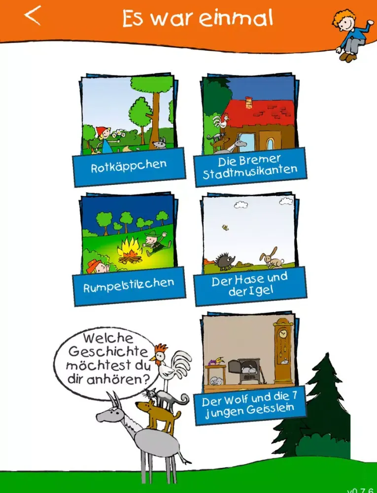 ภาพหน้าจอของ Die 30 besten traditionellen Kinderlieder iPad 