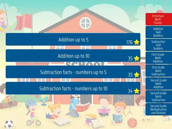 Preschool Math Trainer iPad  スクリーンショット
