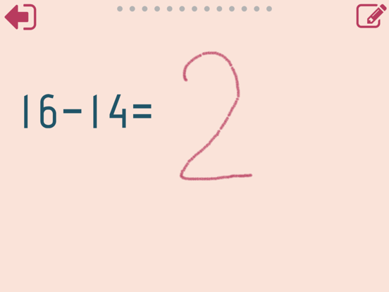Capturas de tela do First grade Math - Subtraction iPad 