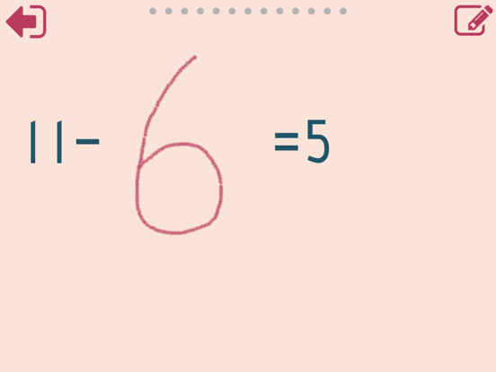 Capturas de tela do First grade Math - Subtraction iPad 
