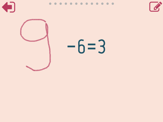 Capturas de tela do First grade Math - Subtraction iPad 