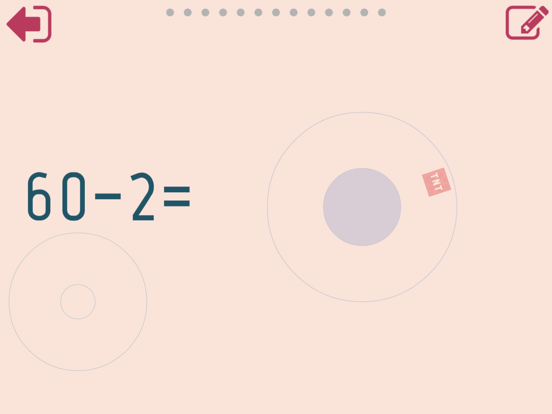 Capturas de tela do First grade Math - Subtraction iPad 