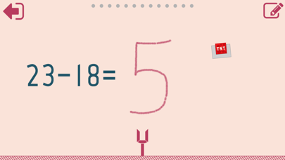 Capturas de tela do First grade Math - Subtraction