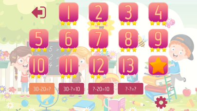 Capturas de tela do First grade Math - Subtraction