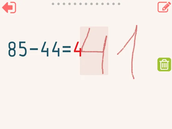 Third grade Math - Subtraction iPad  Ekran Görüntüleri