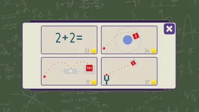 Tangkapan layar Dividing Fractions Trainer